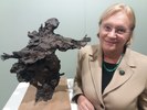 Saliera alla mostra di Carlo Santachiara