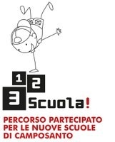 Camposanto ricostruzione logo