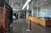 Foto dell'atrio dell'Assemblea legislativa