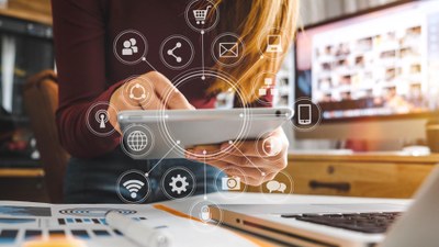 immagine stock carta dei servizi