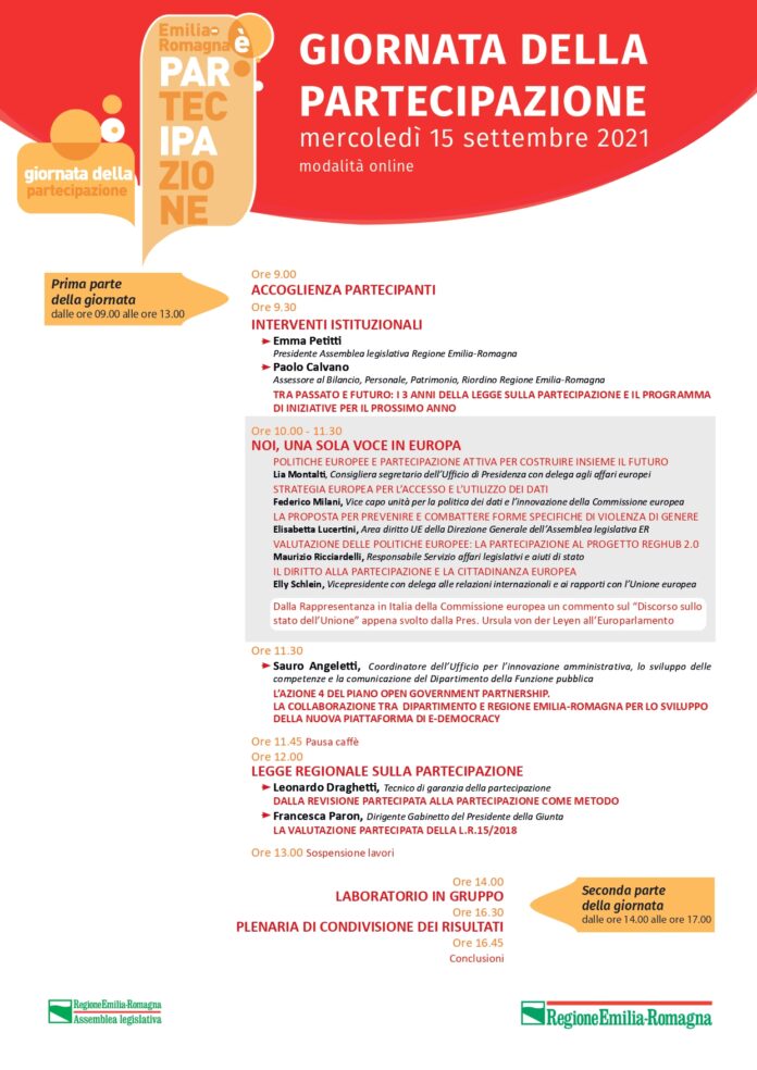 giornata parteciopazione