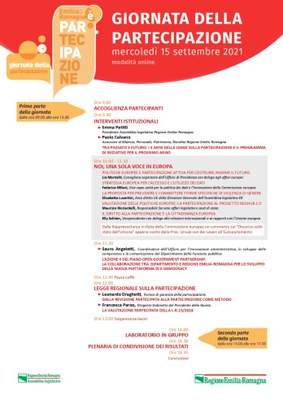 giornata parteciopazione