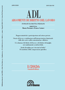 ADL - Argomenti di diritto del lavoro (2019- )
