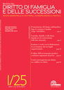 Rivista del diritto di famiglia e delle successioni (2017- )
