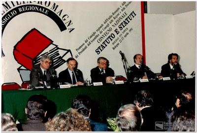 Convegno nazionale Statuto e Statuti, Bologna, Holiday Inn tower, 22-23 aprile 1991