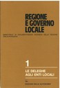 Regione e governo locale : bimestrale di documentazione giuridica della Regione Emilia-Romagna