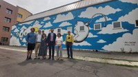 2 agosto, un nuovo murale a Cesena
