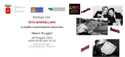 9 maggio Rita Borsellino