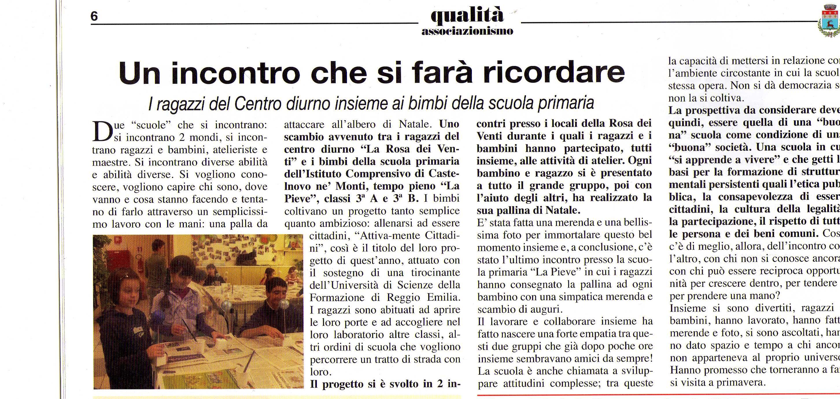 articolo giornale