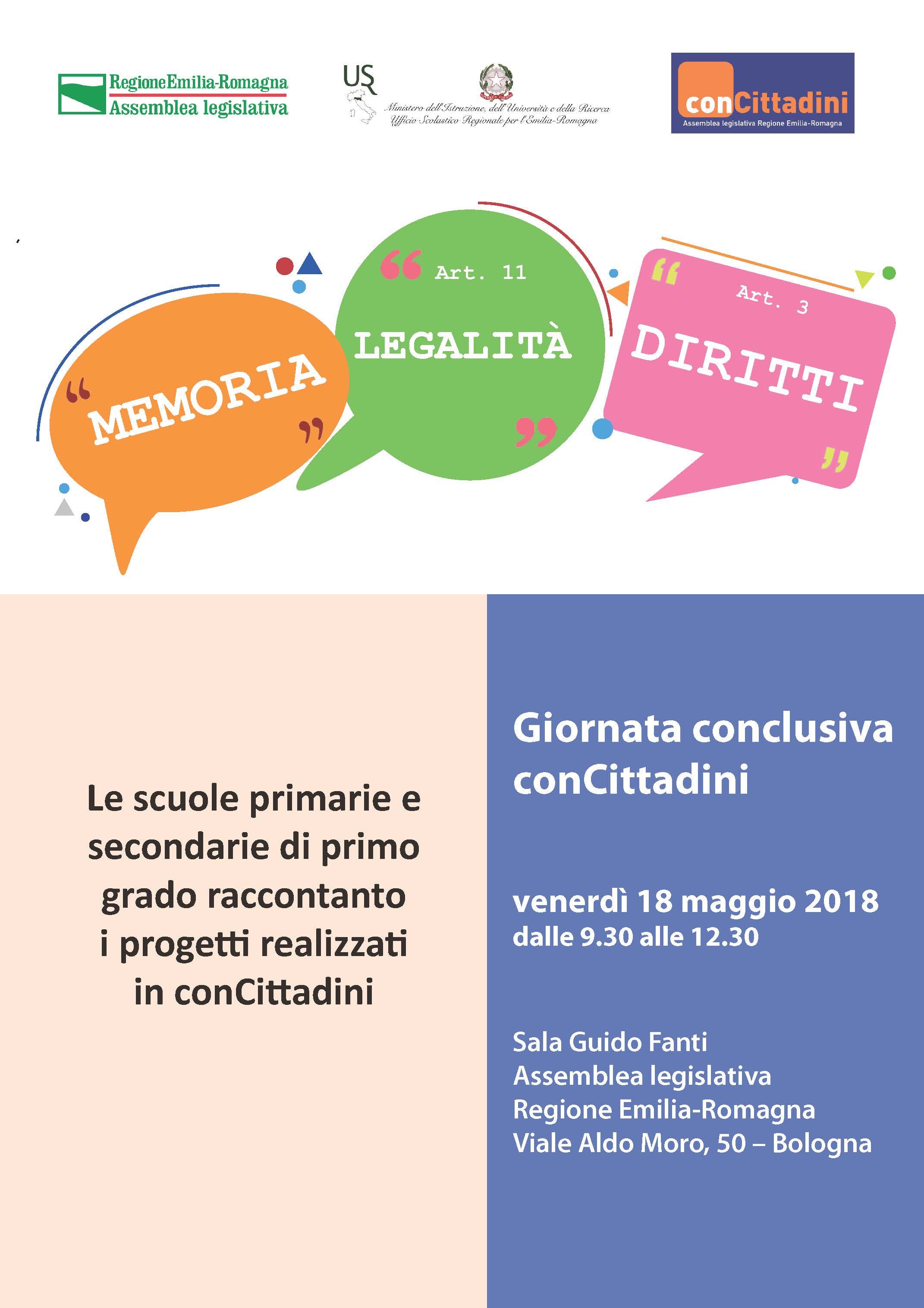 Restituzione 18 maggio 2018