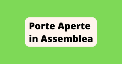 Vai alla pagina su Porte aperte in Assemblea