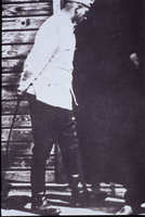 Franz Stangl, in uniforme da cavallerizzo. Ingrandimento da una fotografia dell’album di Kurt Franz.