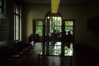 Berlino, 2000. La sala in cui si tenne la Conferenza di Wannsee.