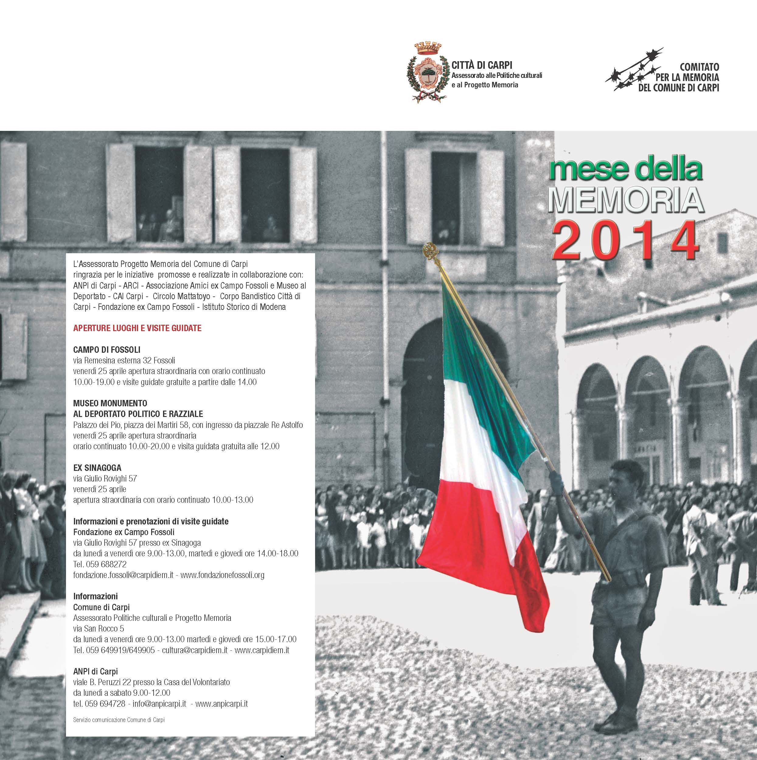 Mem in ER: Fossoli 25/04