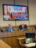Il presidente della Consulta degli emiliano-romagnoli Matteo Daffadà alla Camera dei Deputati