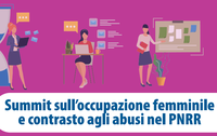 Summit sull’occupazione femminile e contrasto agli abusi nel PNRR