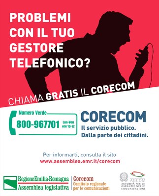 Campagna Corecom per i media
