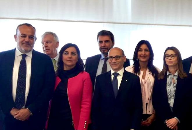 Delegazione di Difensori civici con il Presidente ANAC