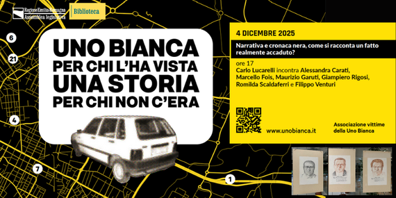 “Narrativa e cronaca nera, come si racconta un fatto realmente accaduto?”  https://cronacabianca.eu/memoria-narrativa-e-cronaca-nera-come-si-racconta-un-fatto-realmente-accaduto-gli-scrittori-esplorano-il-rapporto-tra-narrativa-e-cronaca-prendendo-spunto-della-vicenda-della-uno/