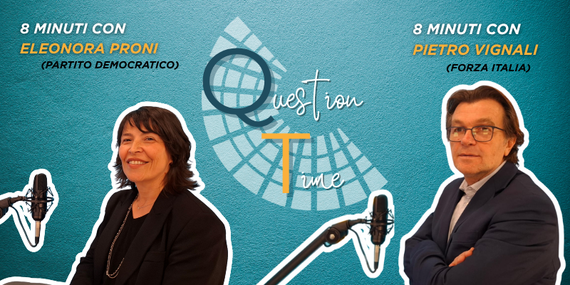 Eleonora Proni (Pd) e Pietro Vignali (FI) si raccontano a Question Time https://cronacabianca.eu/eleonora-proni-pd-e-pietro-vignali-fi-si-raccontano-a-question-time/