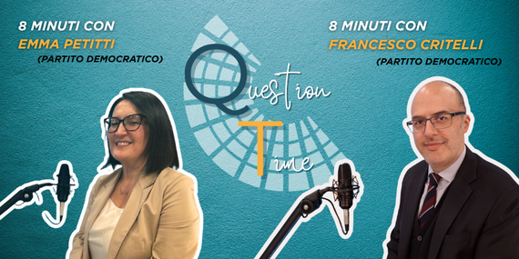 Emma Petitti e Francesco Critelli del Partito democratico ai microfoni di Question Time https://cronacabianca.eu/emma-petitti-e-francesco-critelli-del-partito-democratico-ai-microfoni-di-question-time/