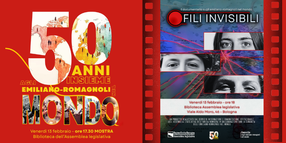 I 50 anni della Consulta degli emiliano-romagnoli: una mostra e un documentario in programma  https://cronacabianca.eu/la-consulta-degli-emiliano-romagnoli-nel-mondo-festeggia-50-anni-a-bologna-i-rappresentanti-di-280mila-cittadini-che-vivono-in-20-paesi-esteri-di-4-continenti-per-celebrare-lappuntamento-e-d/