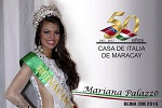 Mariana Palazzo eletta Reginetta della Casa d’Italia di Maracay, Venezuela
