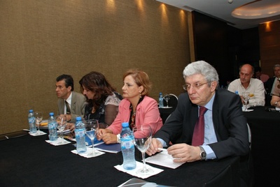 I consultori del sudamerica insieme al Capo Servizio Politiche Europee e Relazioni Internazionali