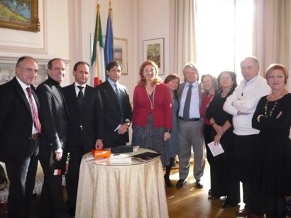 La Presidenta Bartolini e il Presidente Boiardi, insieme al Console italiano di New York