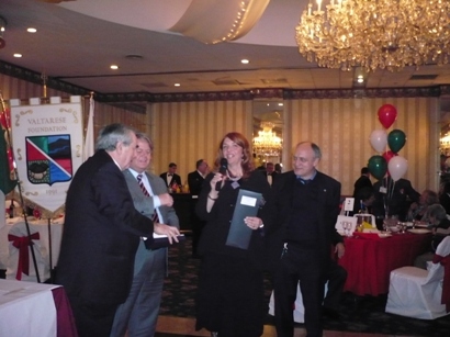 La Presidenta della Consulta Silvia Bartolini, nella cena della Società Val Trebbia e Val Nure di New York 