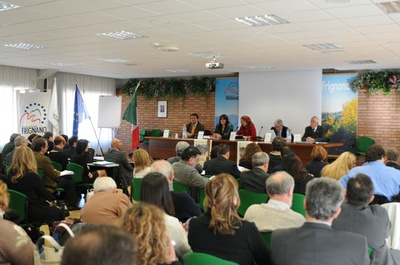 Le Autorità Regionali insieme alla Presidente della Consulta.