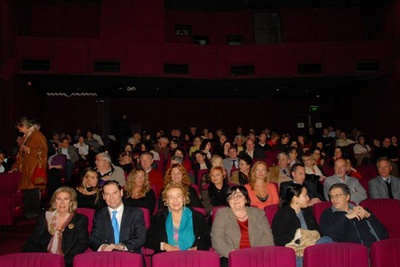 Sala del Teatro, durante l'opera "Il Segreto di Comaschi"