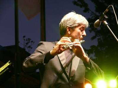 Marco Coppi durante il concerto di Providencia