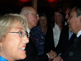 Visita del Presidente Giorgio Napolitano in Cile