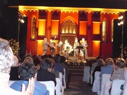 Concerto nel Municipio di Providencia di Andrea Griminelli, Marco Coppi e Stefano Malferrari 