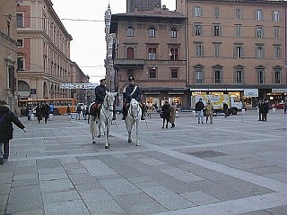 Bologna, scorcio di Piazza Maggiore
