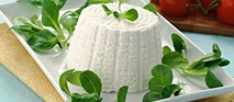 Ricotta fresca vaccina dell'Emilia Romagna