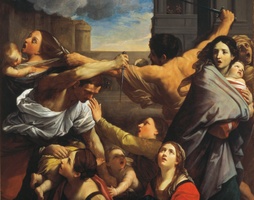 Guido Reni. Strage degli innocenti. Opera conservata presso la Pinacoteca Nazionale di Bologna