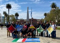 Concluso il viaggio degli sbandieratori e musici faentini a Buenos Aires per il progetto "Faenza/ER Overseas"