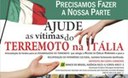 Aperto in Brasile un conto corrente per ricevere contributi per le zone colpite dal terremoto