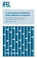 La dimensione territoriale nelle politiche di coesione: stato di attuazione e ruolo dei Comuni nella programmazione 2014-2020 