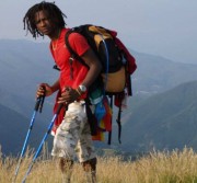 John Mpaliza in marcia