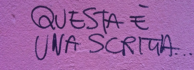 scritta