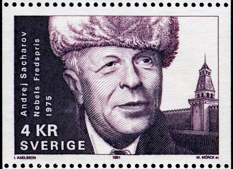 sacahrov francobollo