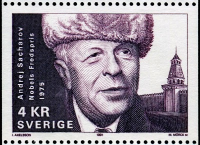 sacahrov francobollo