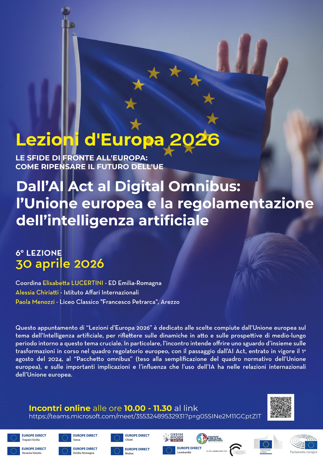 Lezioni d'Europa 30 aprile