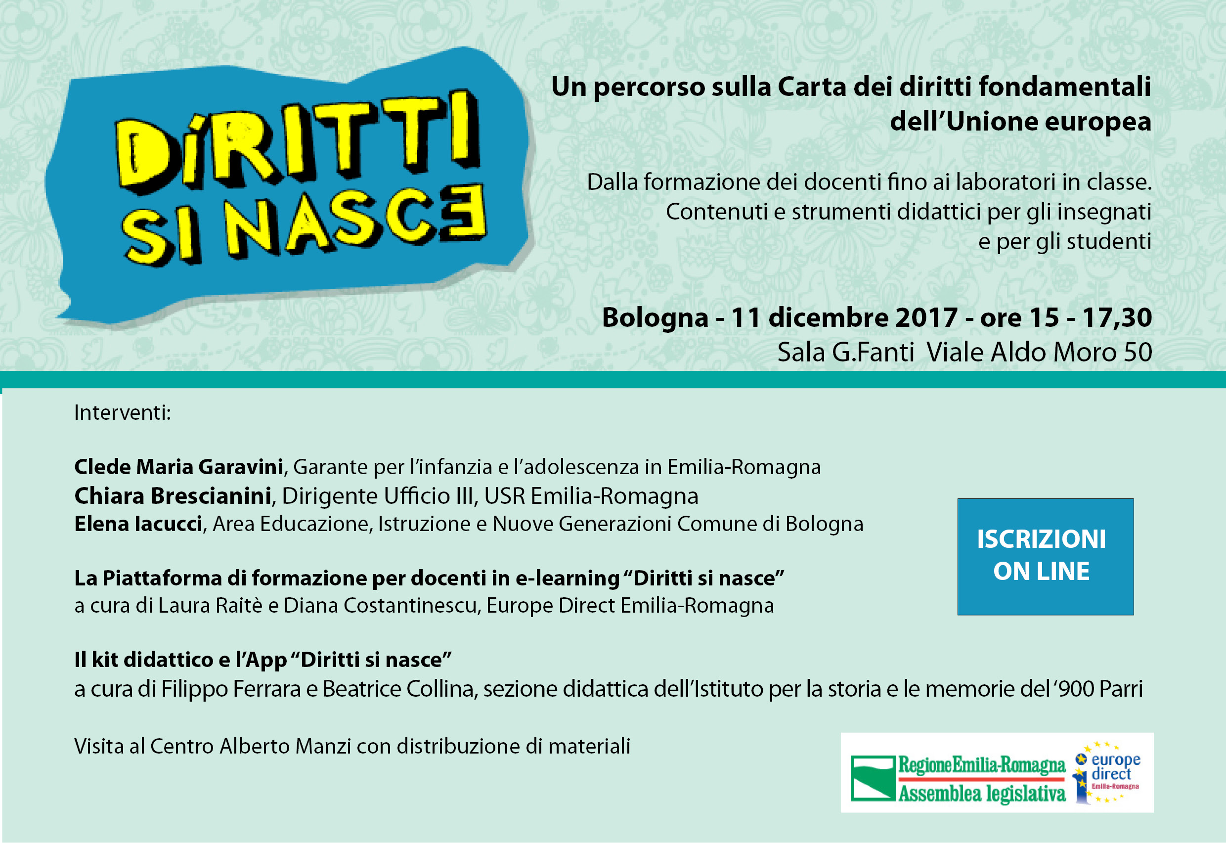 Diritti si nasce - 11 dicembre 2017