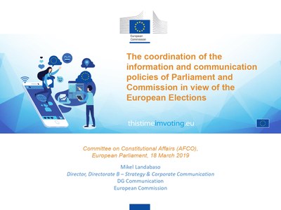 Hearing Elections slide Commissione PE congiunte