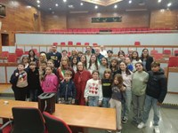 Gli studenti di Rolo in visita in Assemblea legislativa per Porte Aperte