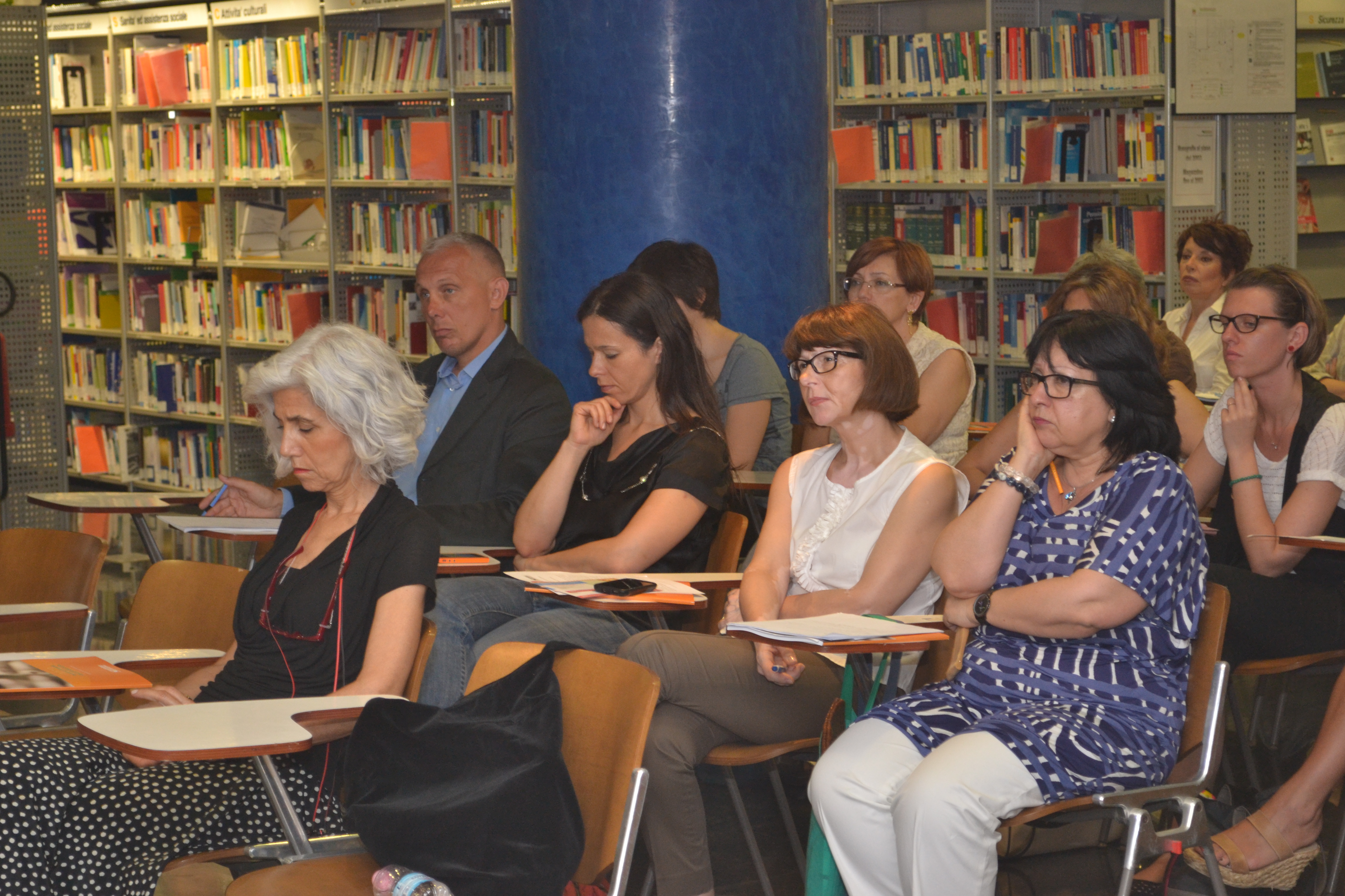 La platea in ascolto